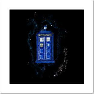 TARDIS Posters and Art